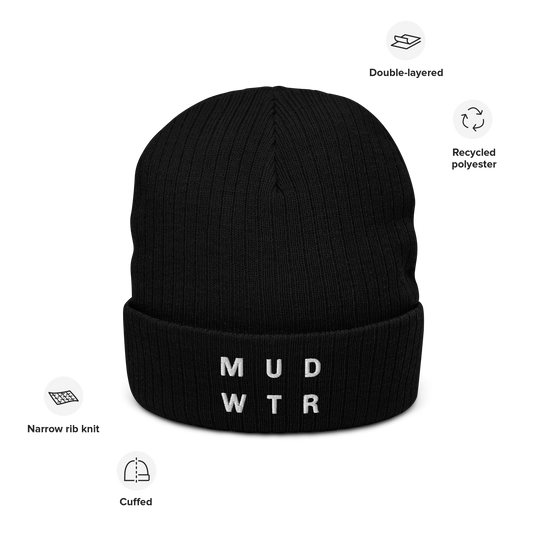 mud-wtr-beanie-u9 ribbed-knit-beanie-black-front-6478f6ebb8db4.png