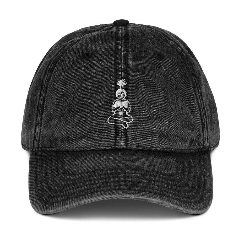 unlearn-relearn-vintage-cotton-cap-w4 vintage-cap-black-front-647546e2e4417.jpg